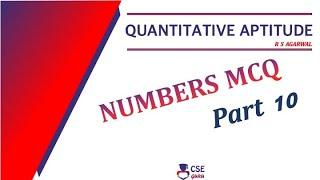 CSE Guru – Numbers MCQ Part 10 | Prime Numbers | R S Agarwal | Quantitative Aptitude