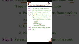 CSE Guru – Algorithm to evaluate postfix expression #csegurushorts #postfix #shortsvideo #shortsfeed #shorts